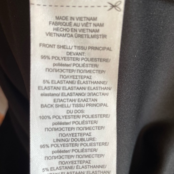 Ralph Lauren Black Dress! Classic! Stretch & Support! Boatneck & Batwing! Sz 12 - Picture 7 of 13